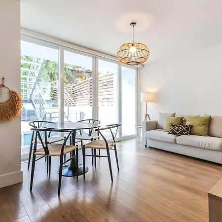 Principe Real Stylish Modern With Ac Appartamento Lisbona
